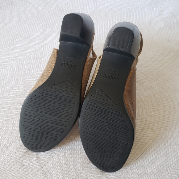 Munro Abby Heeled Sandal Rose Gold Size 8 Comfort - Picture 5 of 8